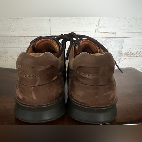 Ecco Seawalker Casual Walking Shoes Brown Leather Mens Size  display picture 2